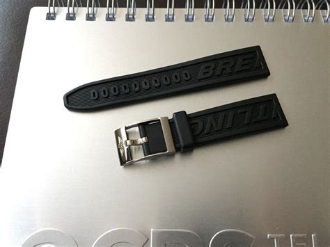 breitling rubber band prices|Breitling 20mm tang rubber strap.